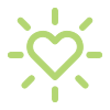 Heart icon. 